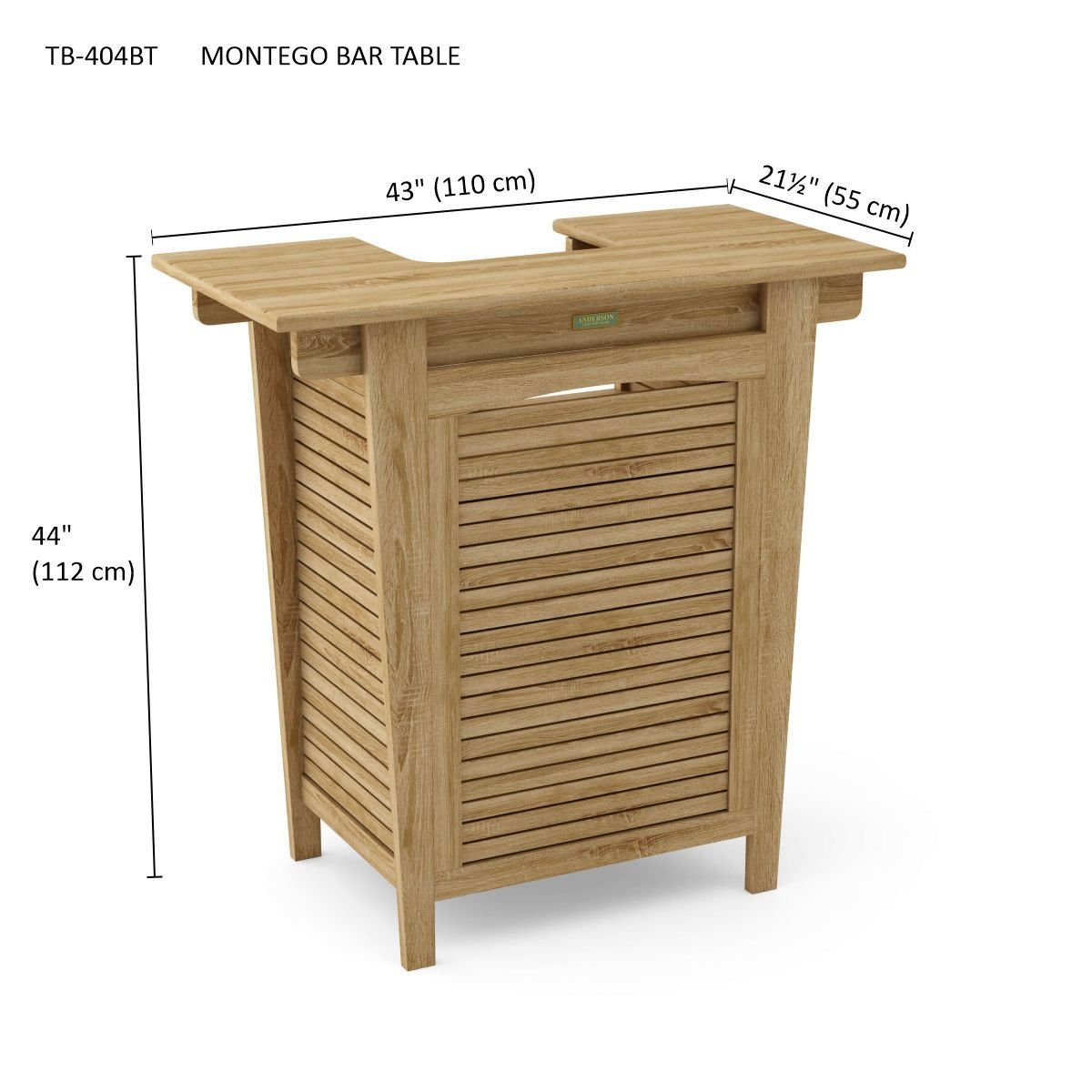 MONTEGO BAR TABLE - Clinch River Fishing USA
