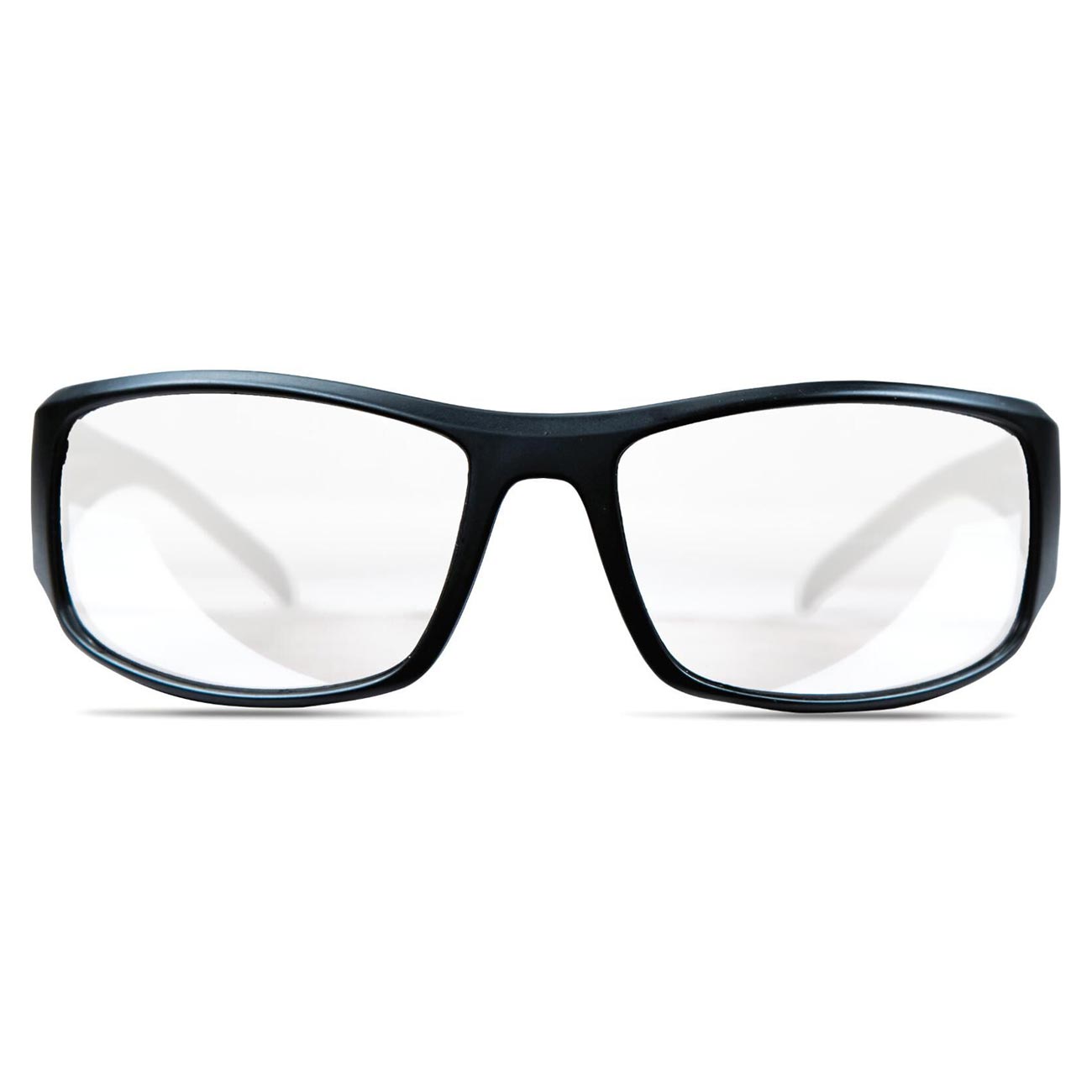 M&P Thunderbolt Full Frame Shooting Glasses GÇô Black Frames/Clear Mirror Lenses - Clinch River Fishing USA