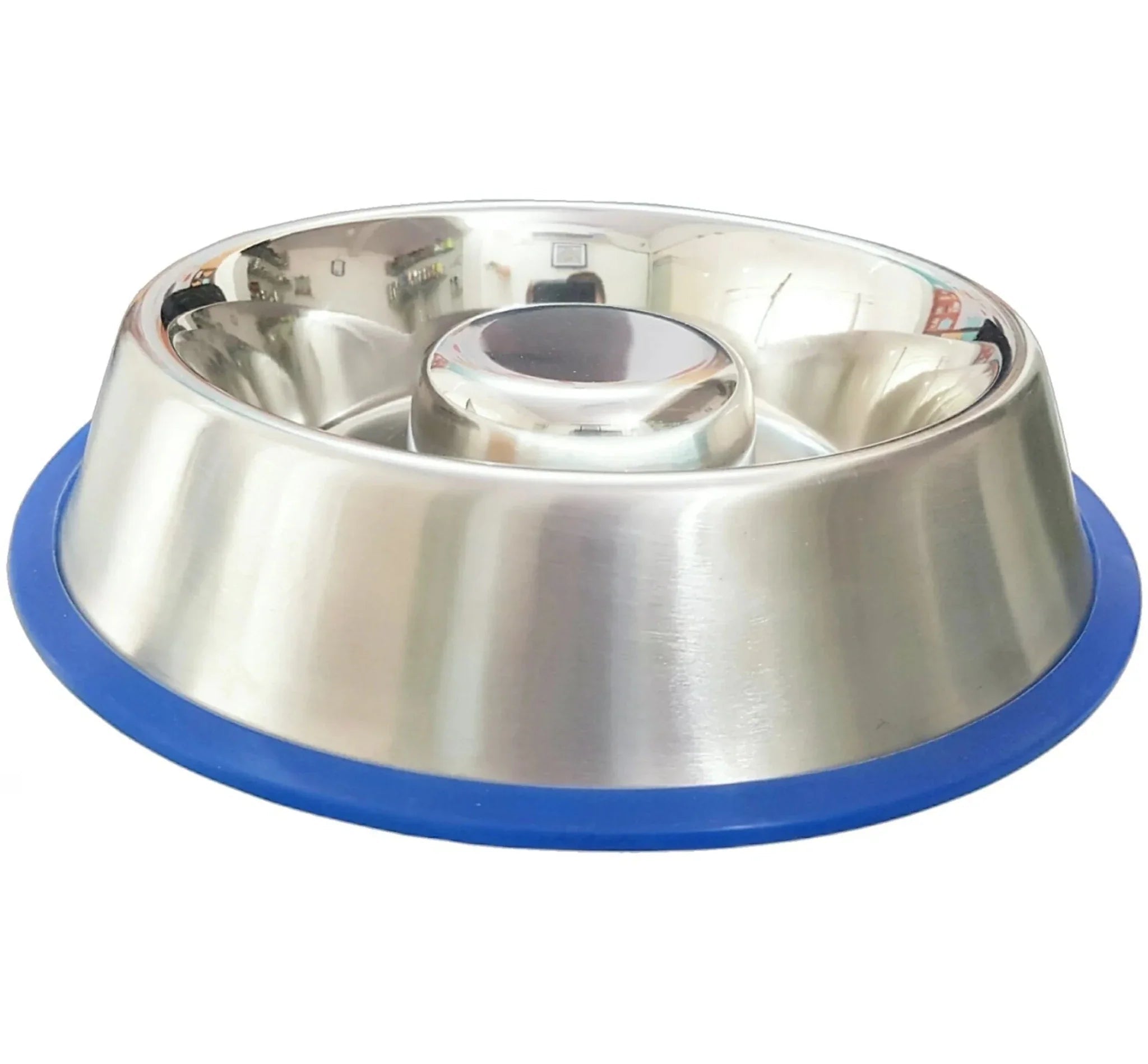 Mr. Peanut's Slow Feed Anti Bloat Dog Bowl with Bonded Silicone Base - Clinch River Fishing USA