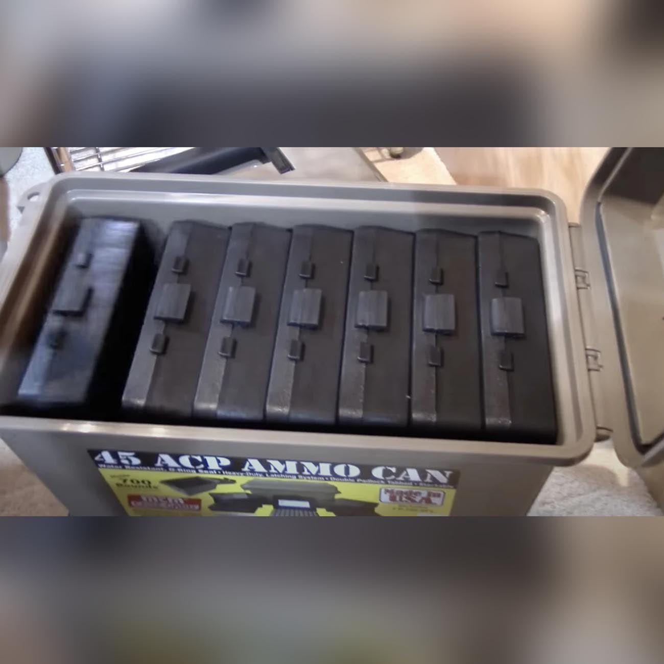 MTM 9mm Ammo Can for 1000 rd . Includes 10 each P-100-9's Dark Earth - Clinch River Fishing USA