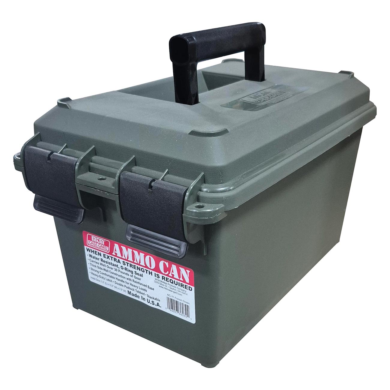 MTM Ammo Can for Bulk Ammo (Forest Green) - Clinch River Fishing USA