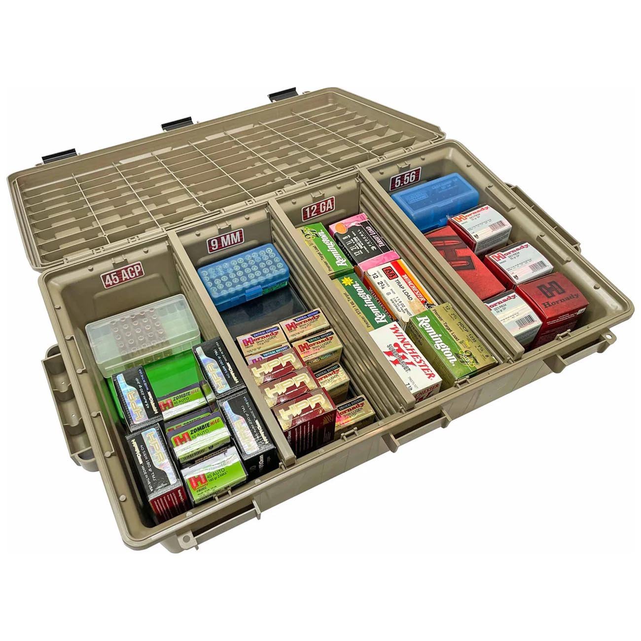 MTM Ammo Crate - Divided Utility Box - Clinch River Fishing USA