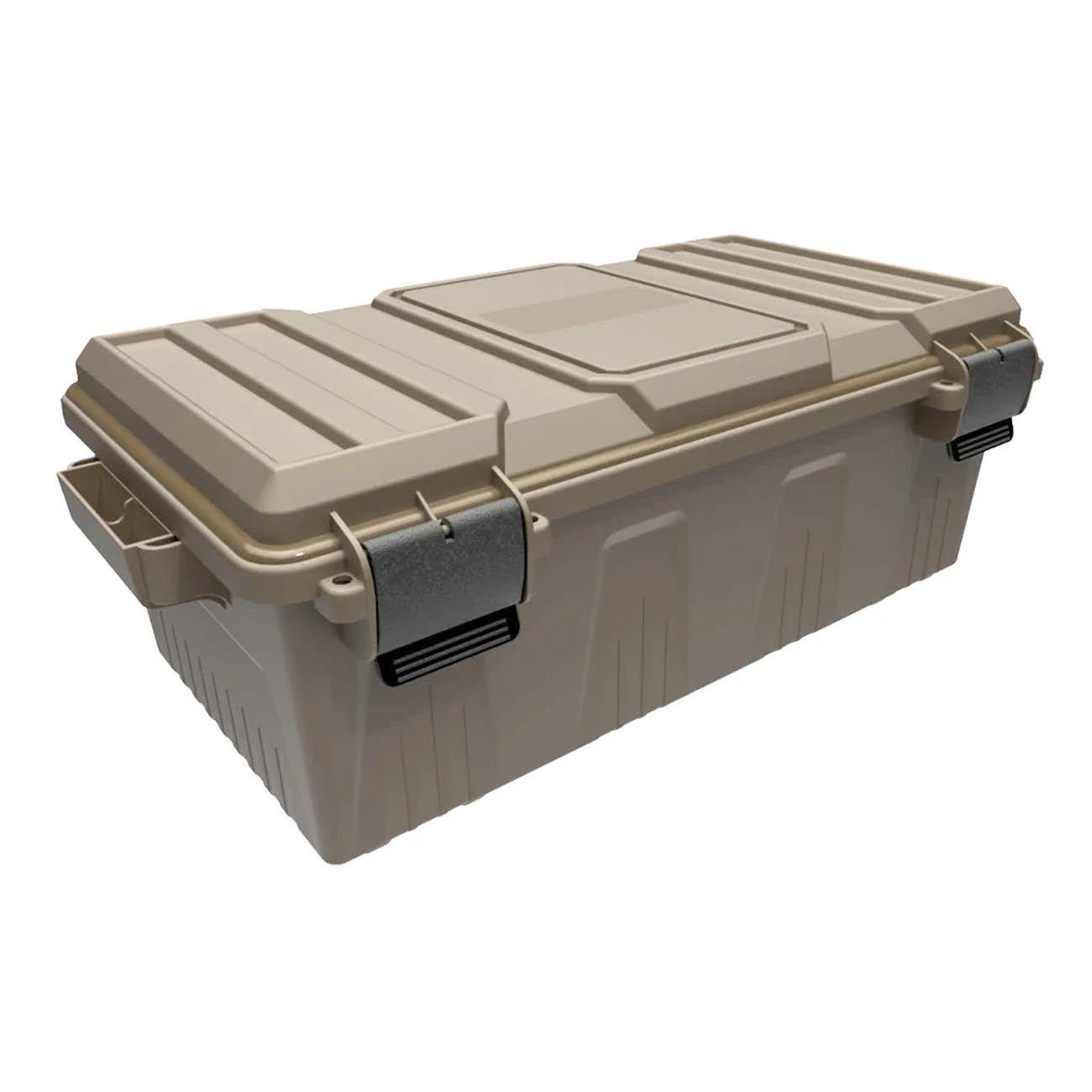 MTM Ammo Crate Divided Utility Box - Dark Earth - Clinch River Fishing USA