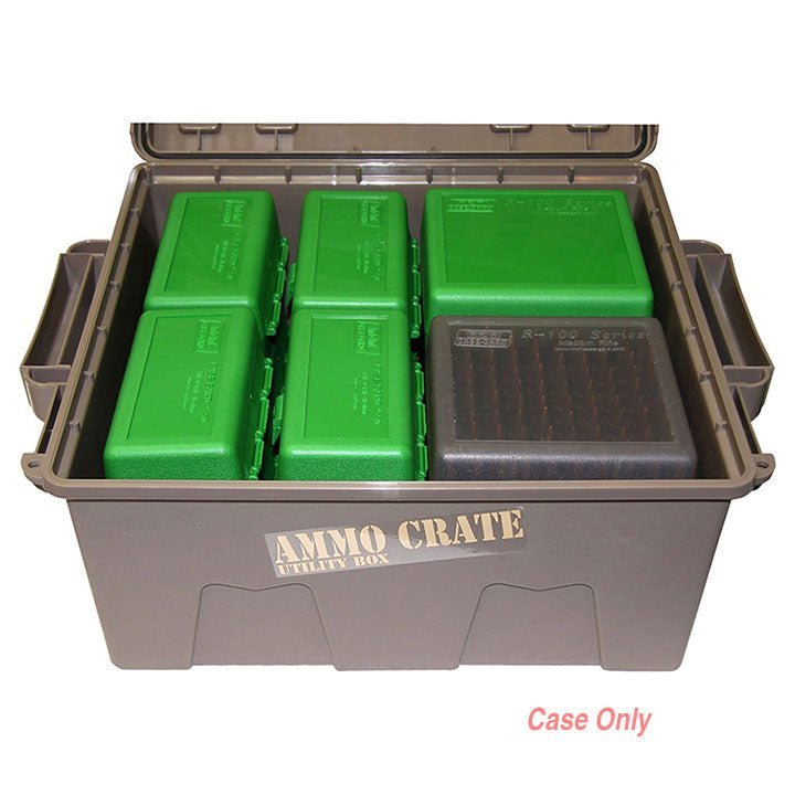 MTM Ammo Crate Utility Box 1370 Dark Earth - Clinch River Fishing USA