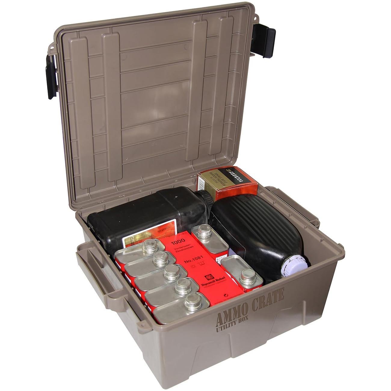 MTM Ammo Crate Utility Box 1370 Dark Earth - Clinch River Fishing USA
