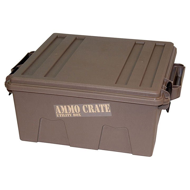 MTM Ammo Crate Utility Box 1370 Dark Earth - Clinch River Fishing USA