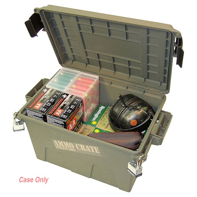 MTM Ammo Crate Utility Box (Army Green) - Clinch River Fishing USA