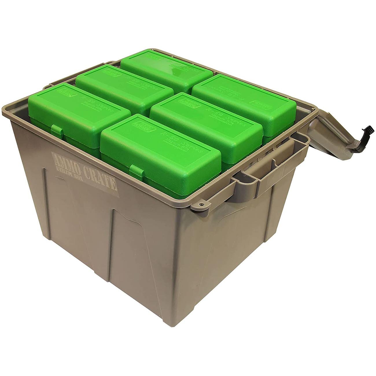 MTM Ammo Crate Utility Box-Dark Earth - Clinch River Fishing USA