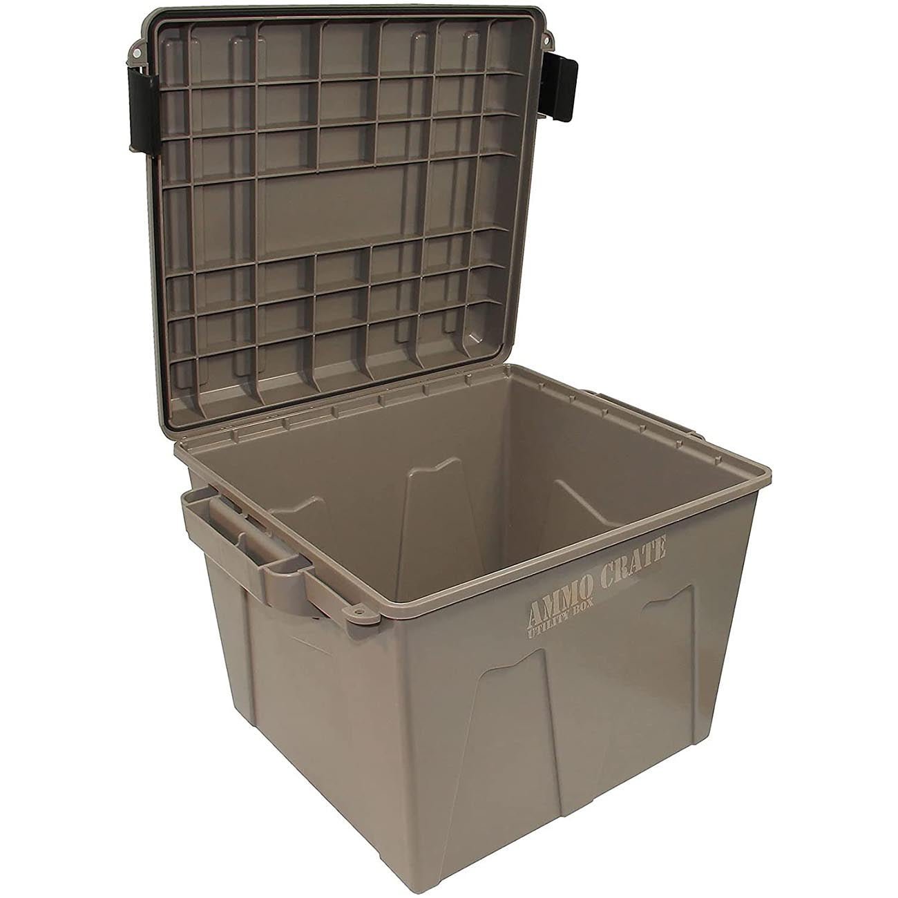 MTM Ammo Crate Utility Box-Dark Earth - Clinch River Fishing USA