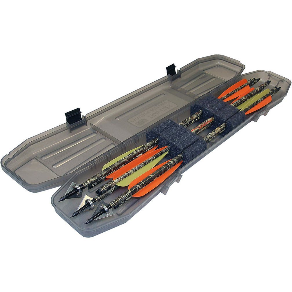 MTM Case Gard Traveler Crossbolt Case - Clear Smoke - Clinch River Fishing USA