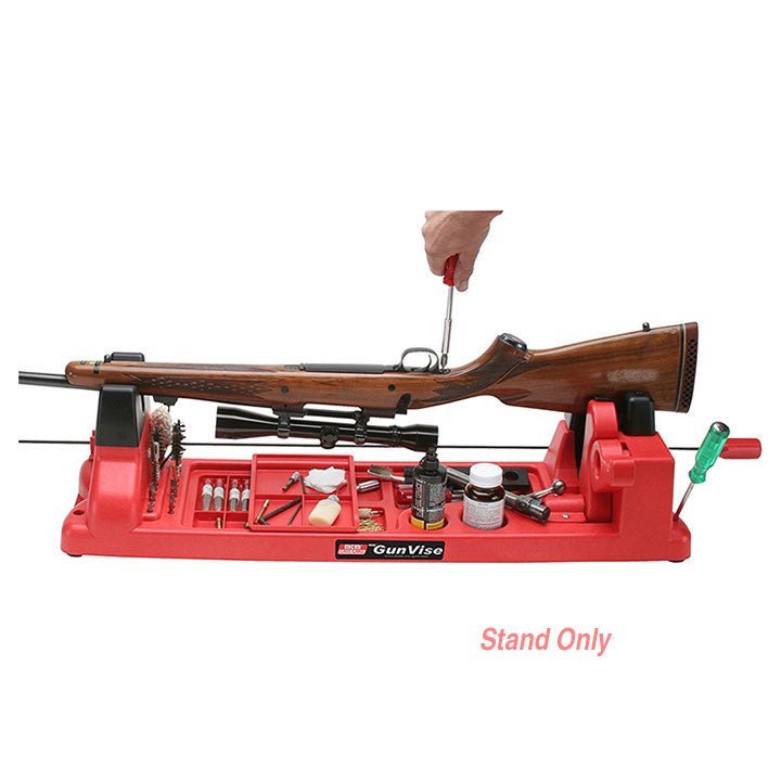 MTM Gun Vise for Gunsmithing Work and Cleaning (Red) - Clinch River Fishing USA
