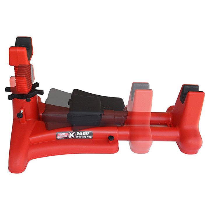 MTM K-Zone Shooting Rest GÇô for Rifles Handguns & Shotguns (Red) - Clinch River Fishing USA