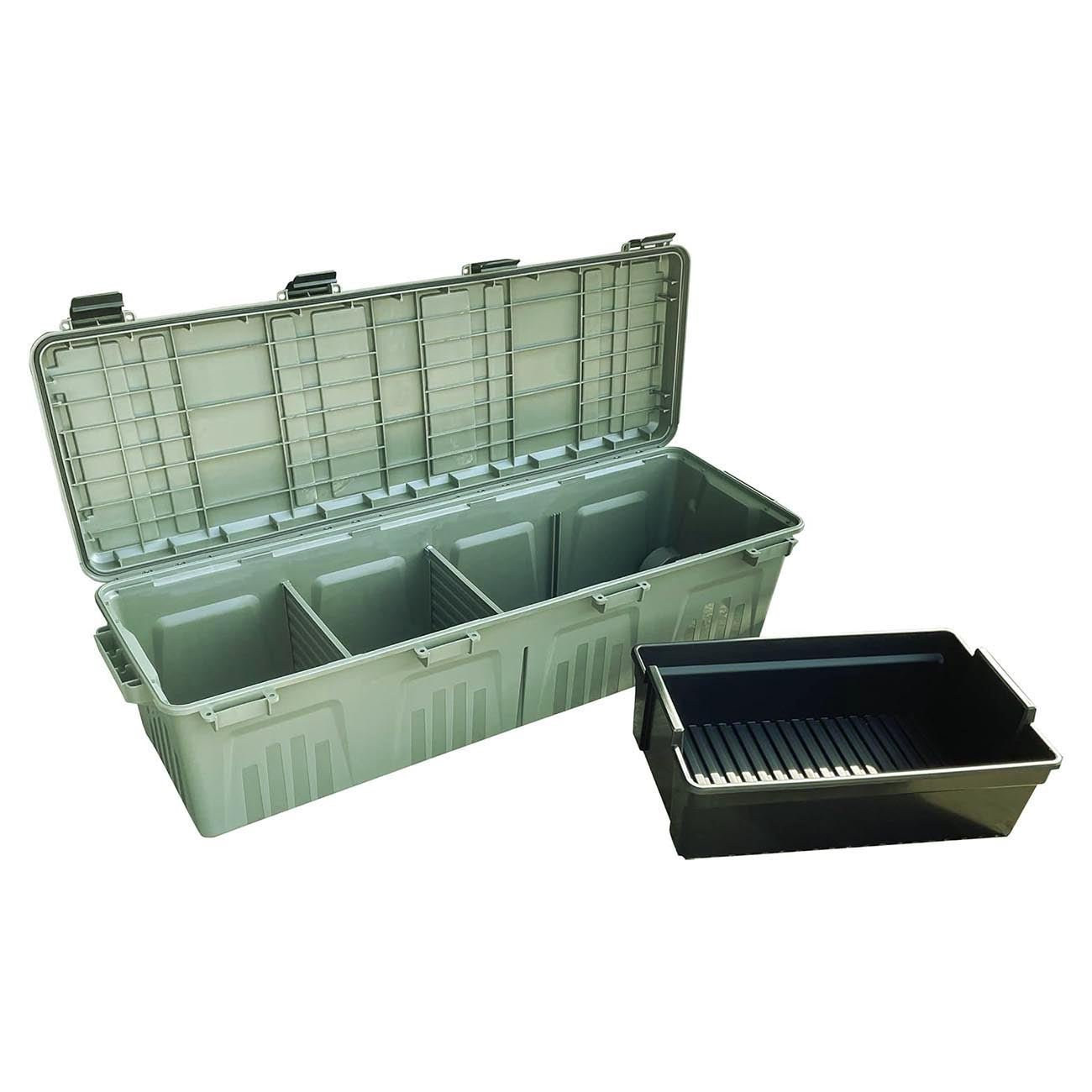 MTM MGC - "The Mule" Mobile Gear Crate (Army Green) - Clinch River Fishing USA