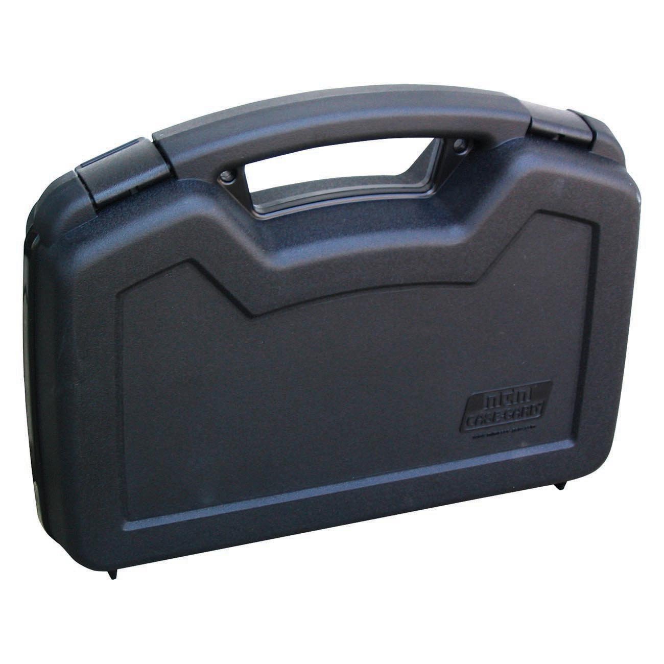 MTM Pistol/Revolver Case - Single up to 6" Barrel (Black) - Clinch River Fishing USA