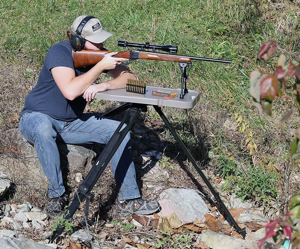 MTM Portable High-Low Adjustable Shooting Table - Clinch River Fishing USA