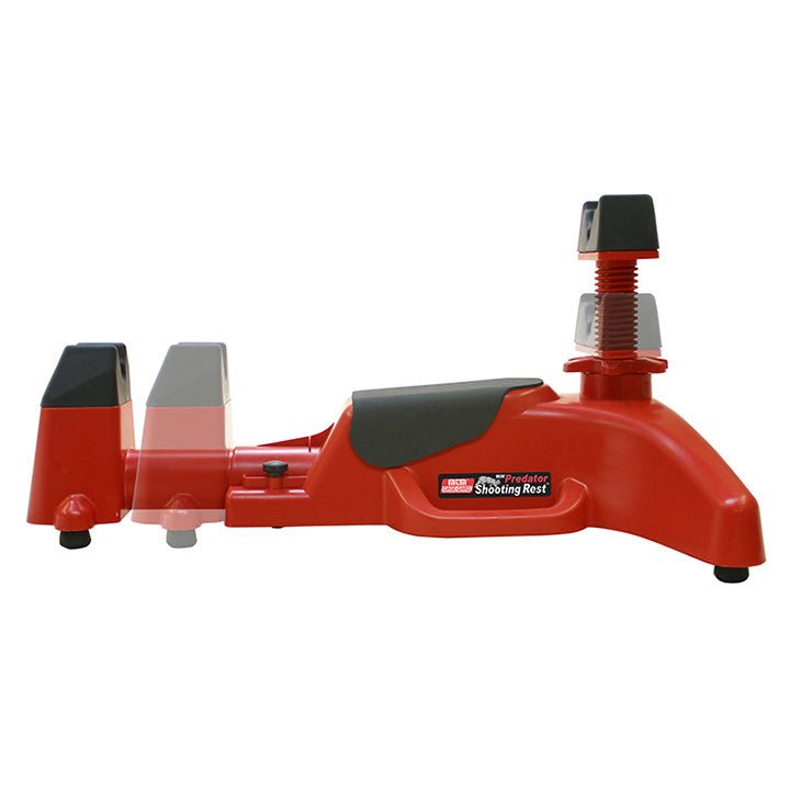 MTM Predator Shooting Rest - Rifle & Handgun Rest Red - Clinch River Fishing USA