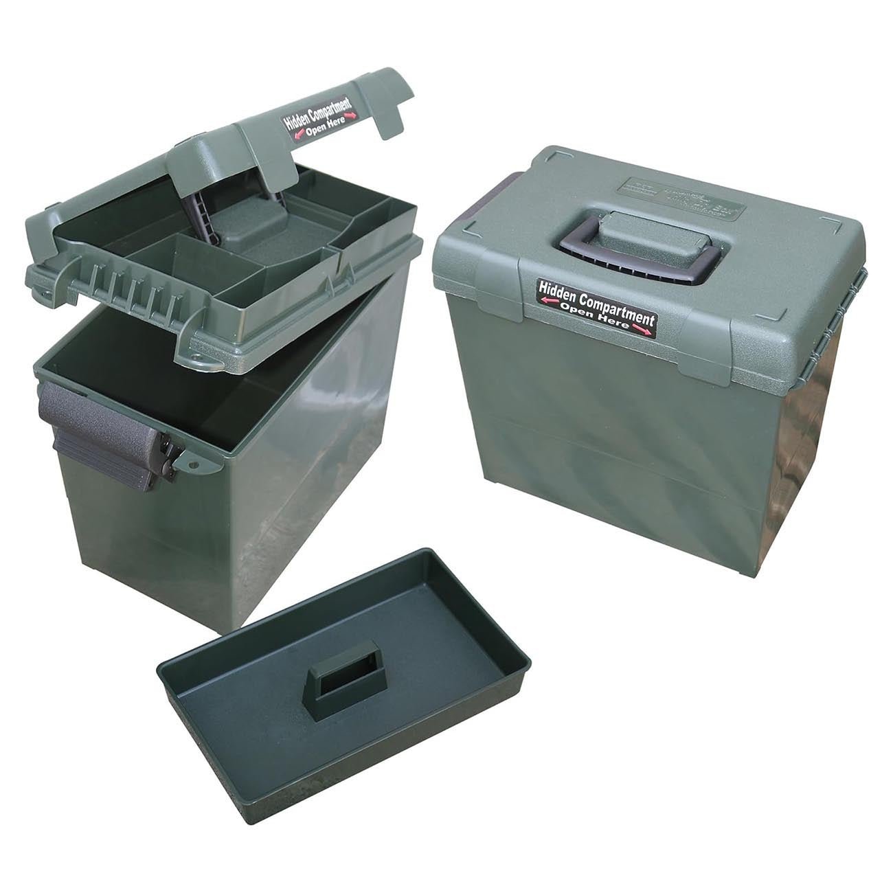 MTM Sportsmens Plus Utility Dry Box O-Ring Sealed (Forest Green) - Clinch River Fishing USA