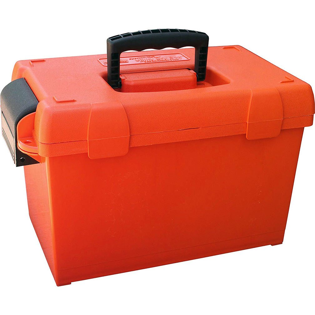 MTM Sportsmens Plus Utility Dry Box ORing Sealed 15x8.8x13In Orange - Clinch River Fishing USA