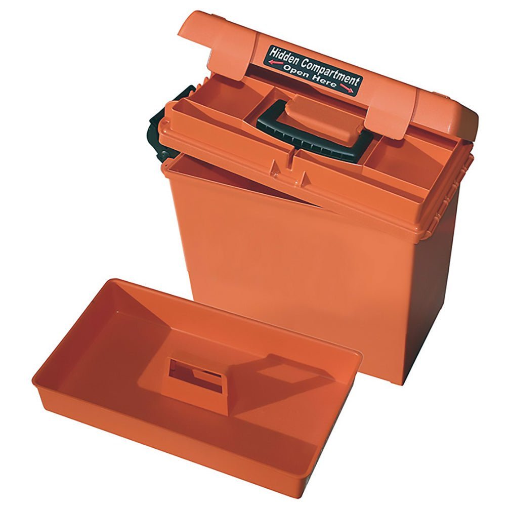 MTM Sportsmens Plus Utility Dry Box ORing Sealed 15x8.8x13In Orange - Clinch River Fishing USA