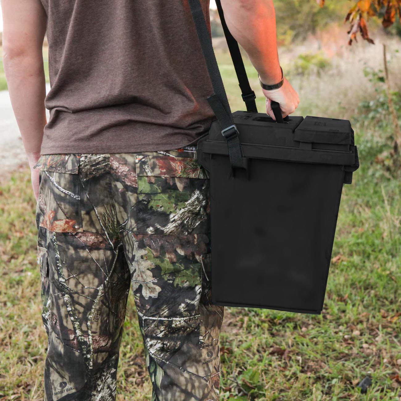 MTM Sportsmens Plus Utility Dry Box ORing Sealed 19x13x15.1In Black - Clinch River Fishing USA