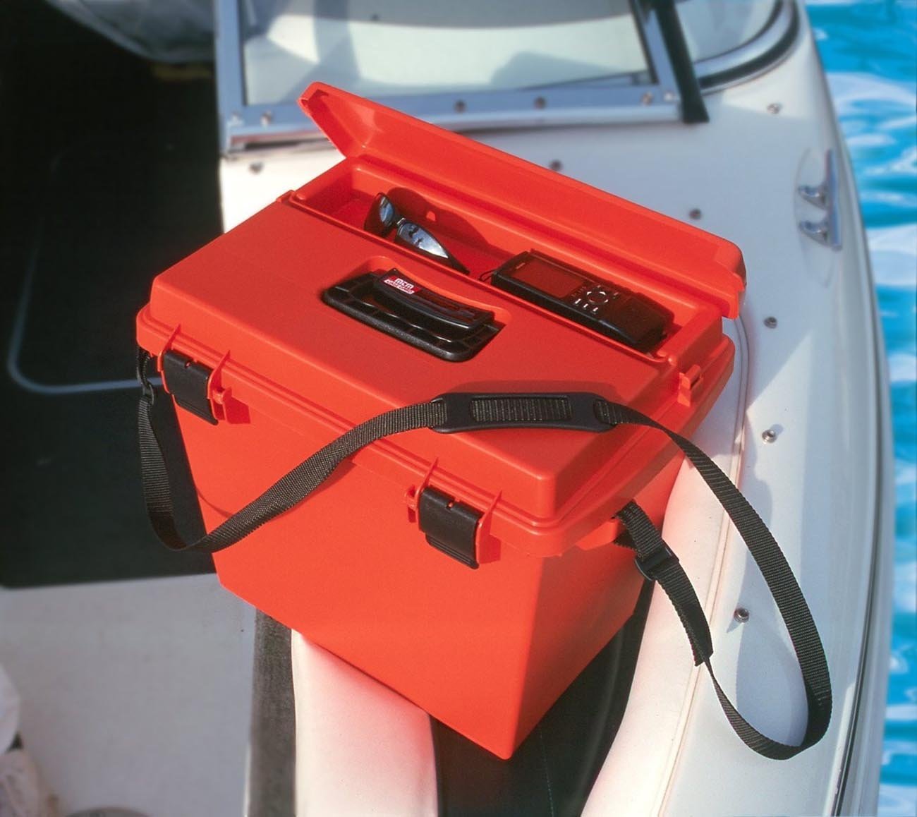 MTM Sportsmens Plus Utility Dry Box ORing Sealed 19x13x15.1In Orange - Clinch River Fishing USA