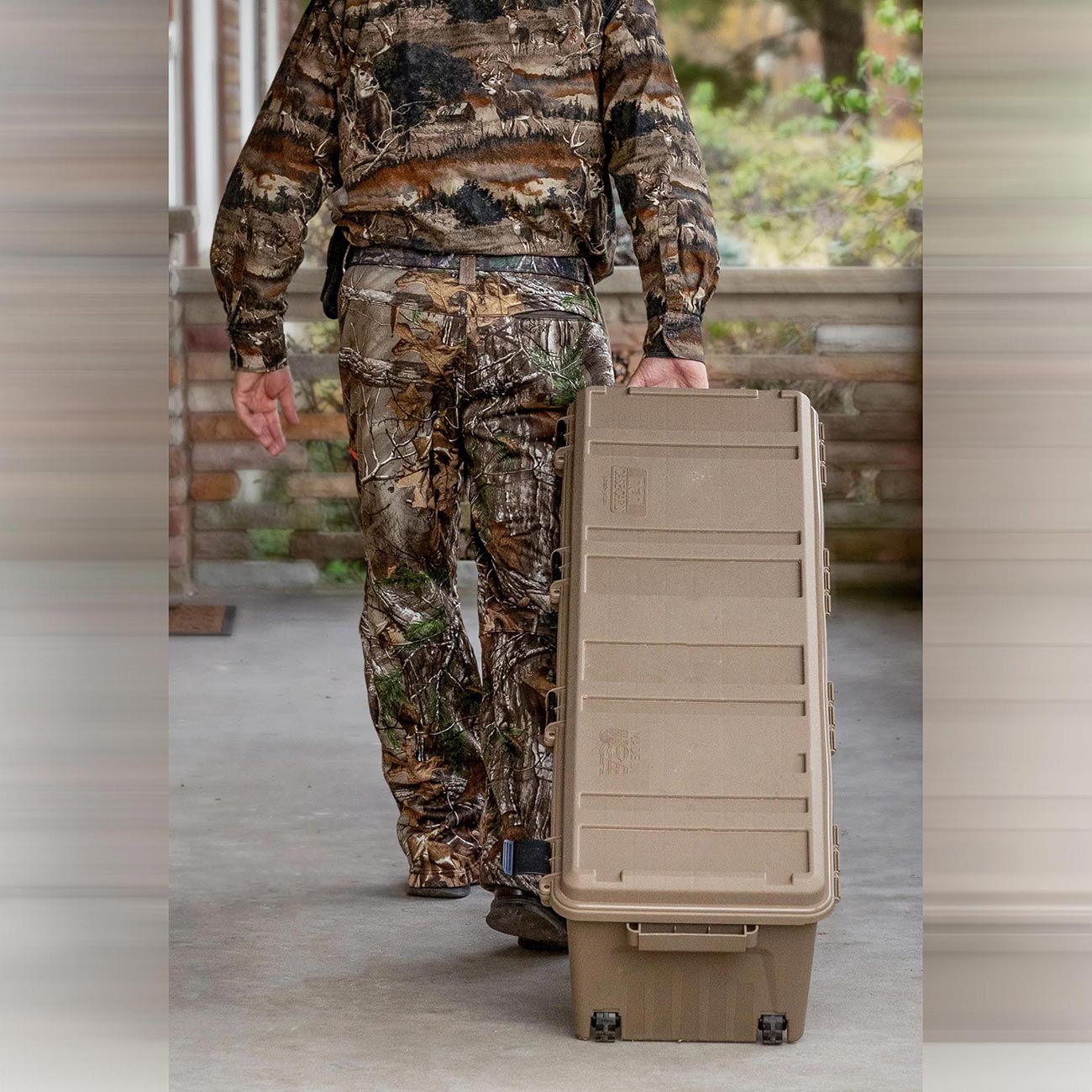 MTM Tactical Rifle Crate (Dark Earth) - Clinch River Fishing USA