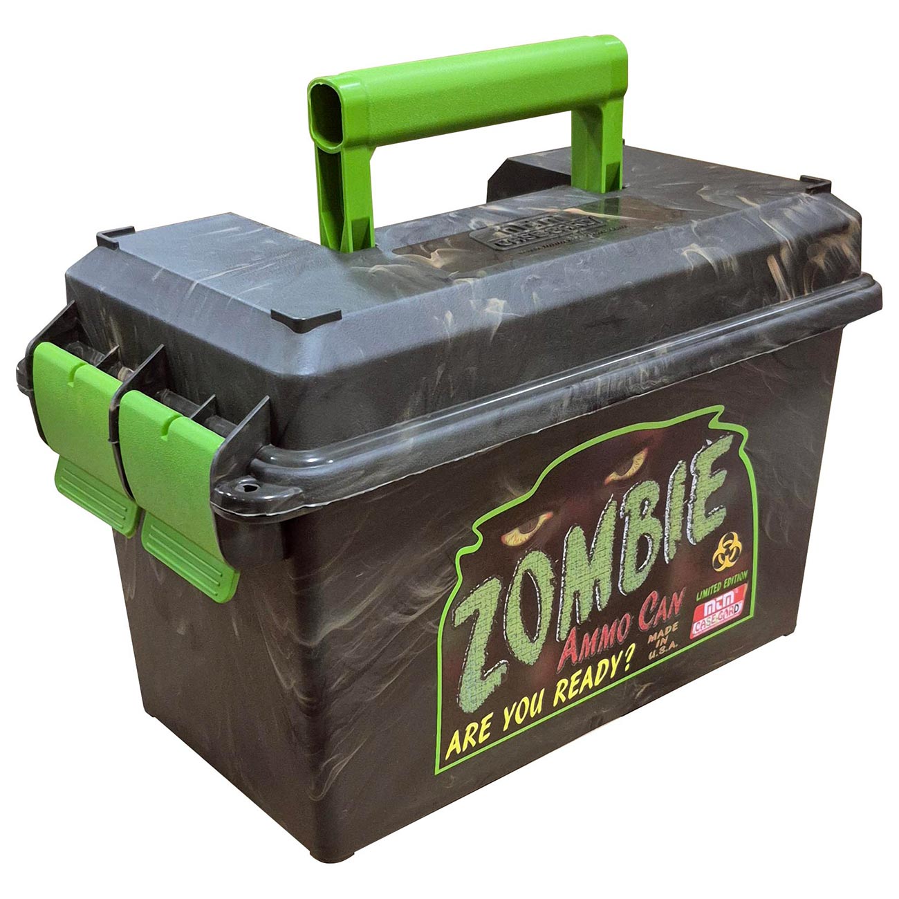 MTM Zombie Ammo Can 50 Caliber Zombie - Clinch River Fishing USA