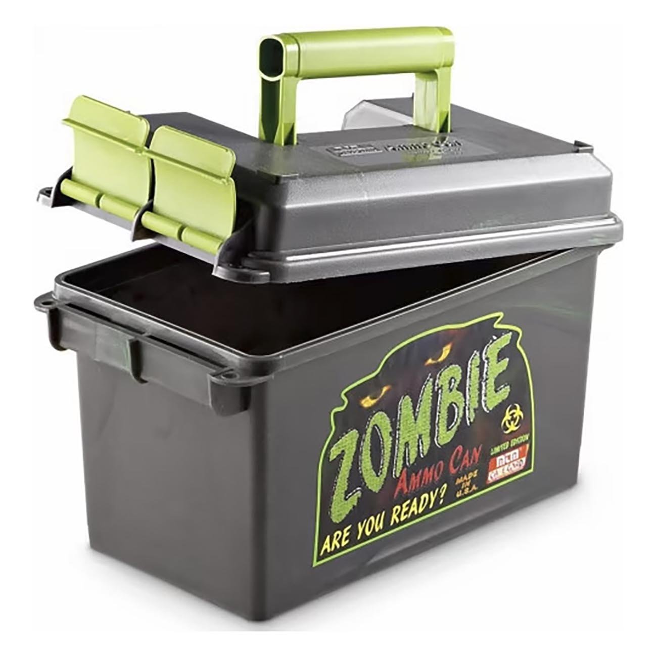 MTM Zombie Ammo Can 50 Caliber Zombie - Clinch River Fishing USA