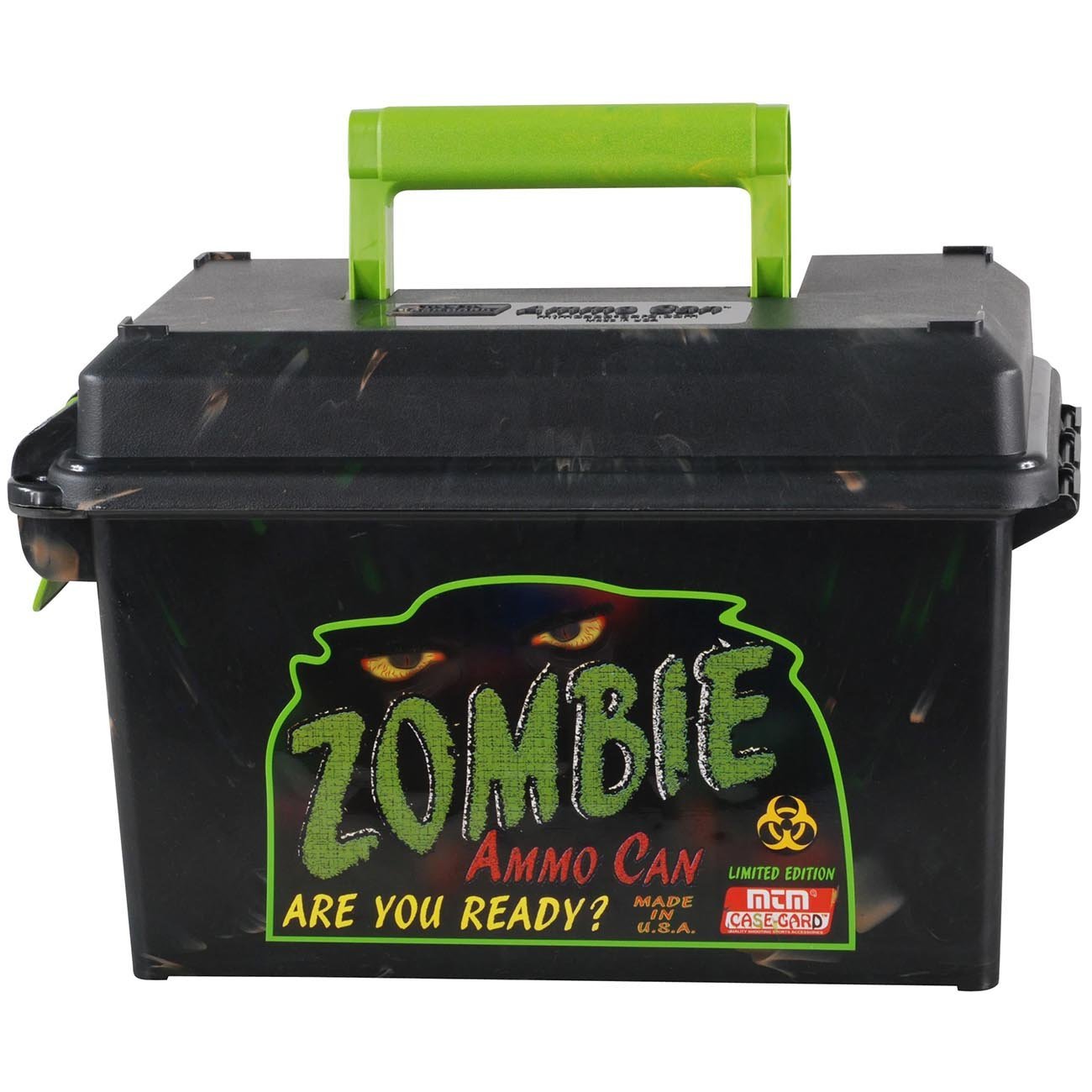 MTM Zombie Ammo Can 50 Caliber Zombie - Clinch River Fishing USA