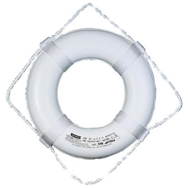 Taylor Made Products 20" White Foam Ring Buoy