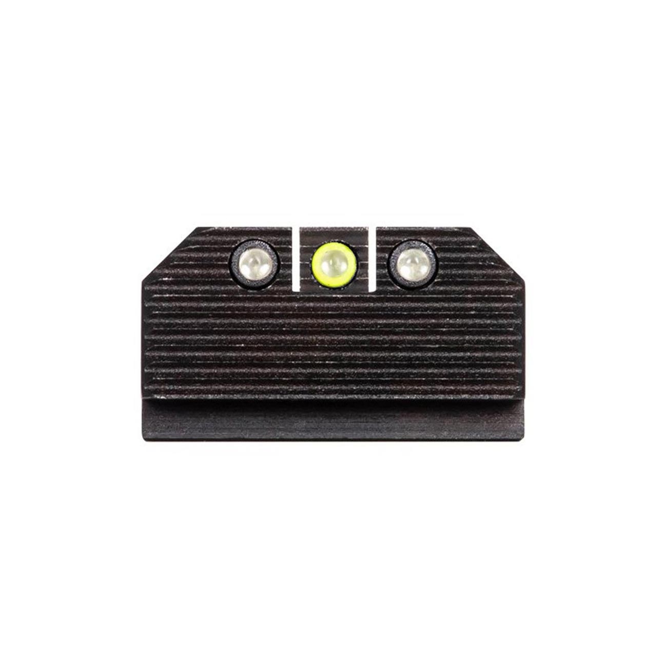 Night Fision Optics-Ready Stealth Series for Glock 17/19/34 Yellow Front Ring/Black Rear Rings - Clinch River Fishing USA