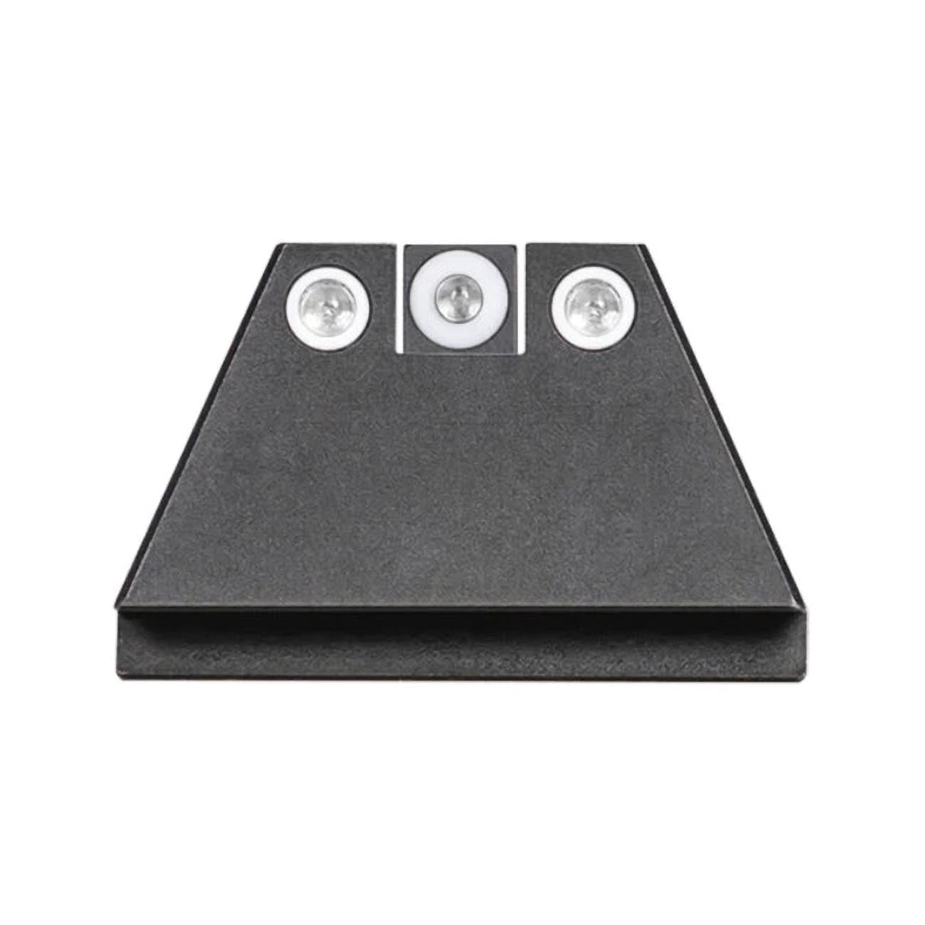 Night Fision Suppressor Height Tritium Night Sights for Most Glocks - White Tritium Front Ring/Triti - Clinch River Fishing USA