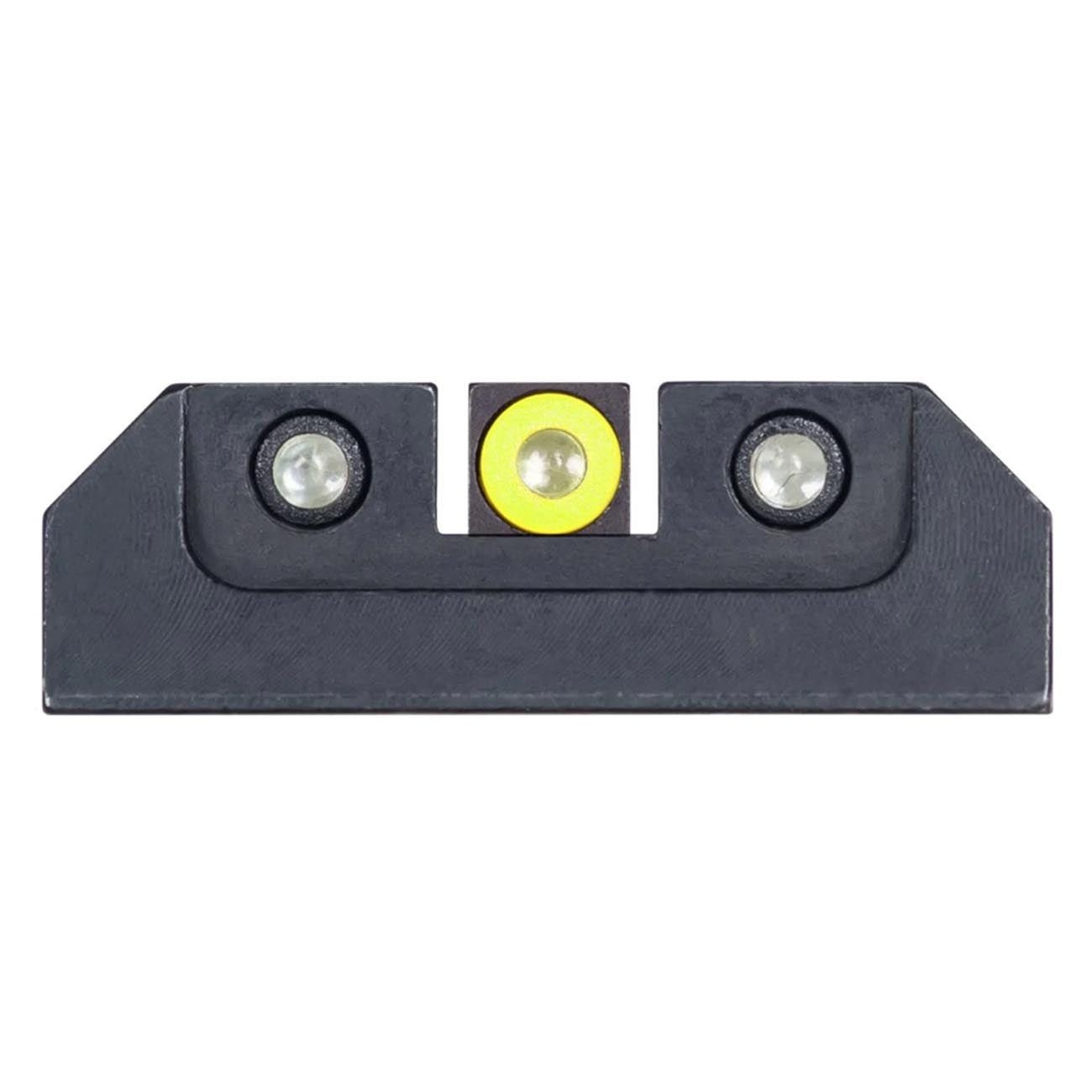 Night Fision Tritium Sights for Taurus G2c/G2/G3/TX22 - Yellow Tritium Front Ring/Tritium Black Ring - Clinch River Fishing USA