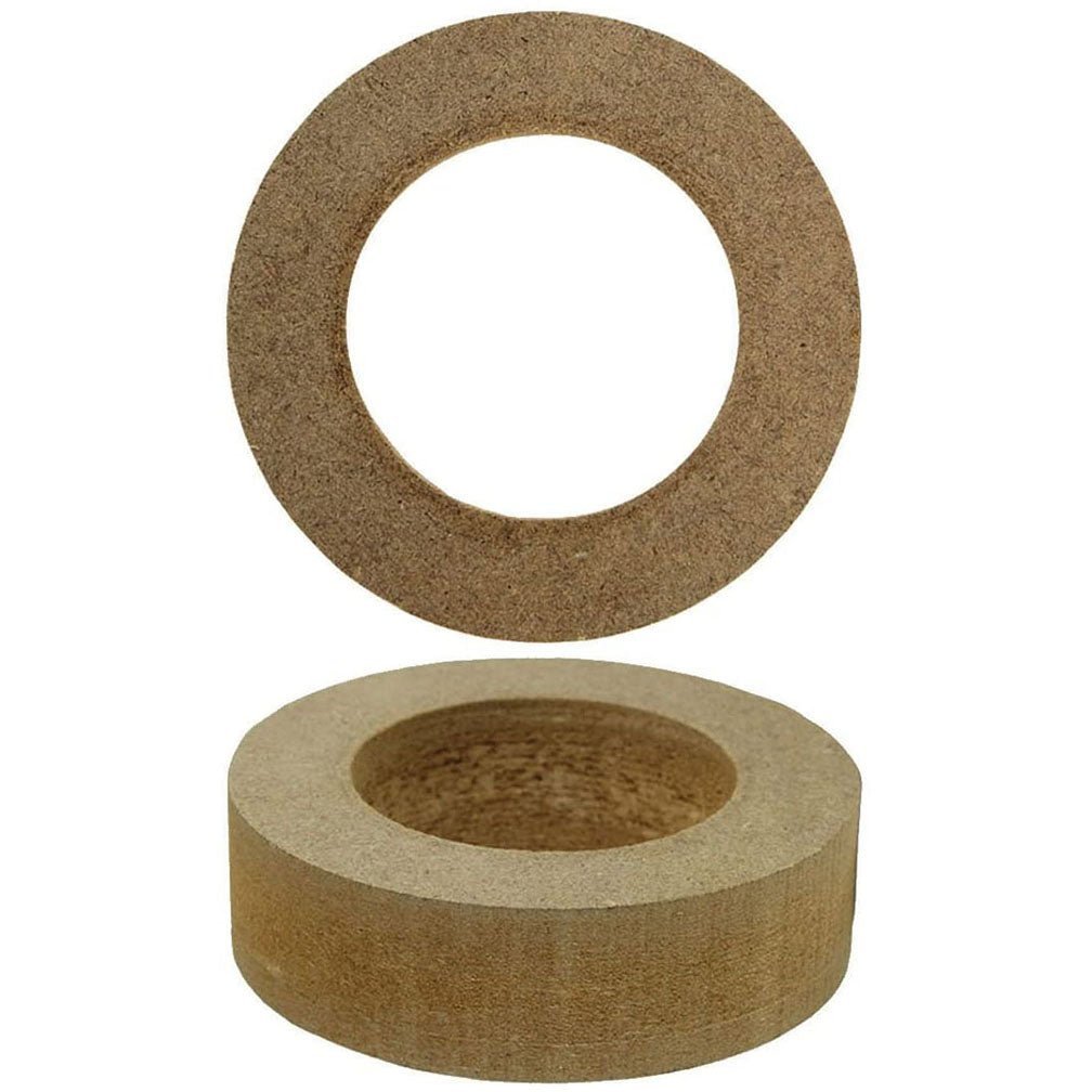 Nippon MDF Speaker Ring: 3-1/2GÇ¦ x 3/4GÇ¦ Extension (pair) - Clinch River Fishing USA