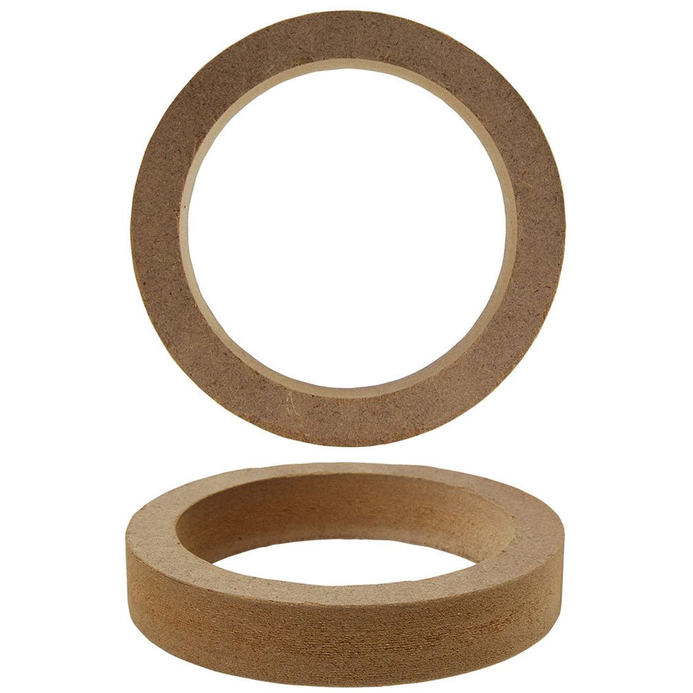 Nippon MDF Speaker Ring: 6-1/2GÇ¦ x 3/4GÇ¦ Extension (pair) - Clinch River Fishing USA