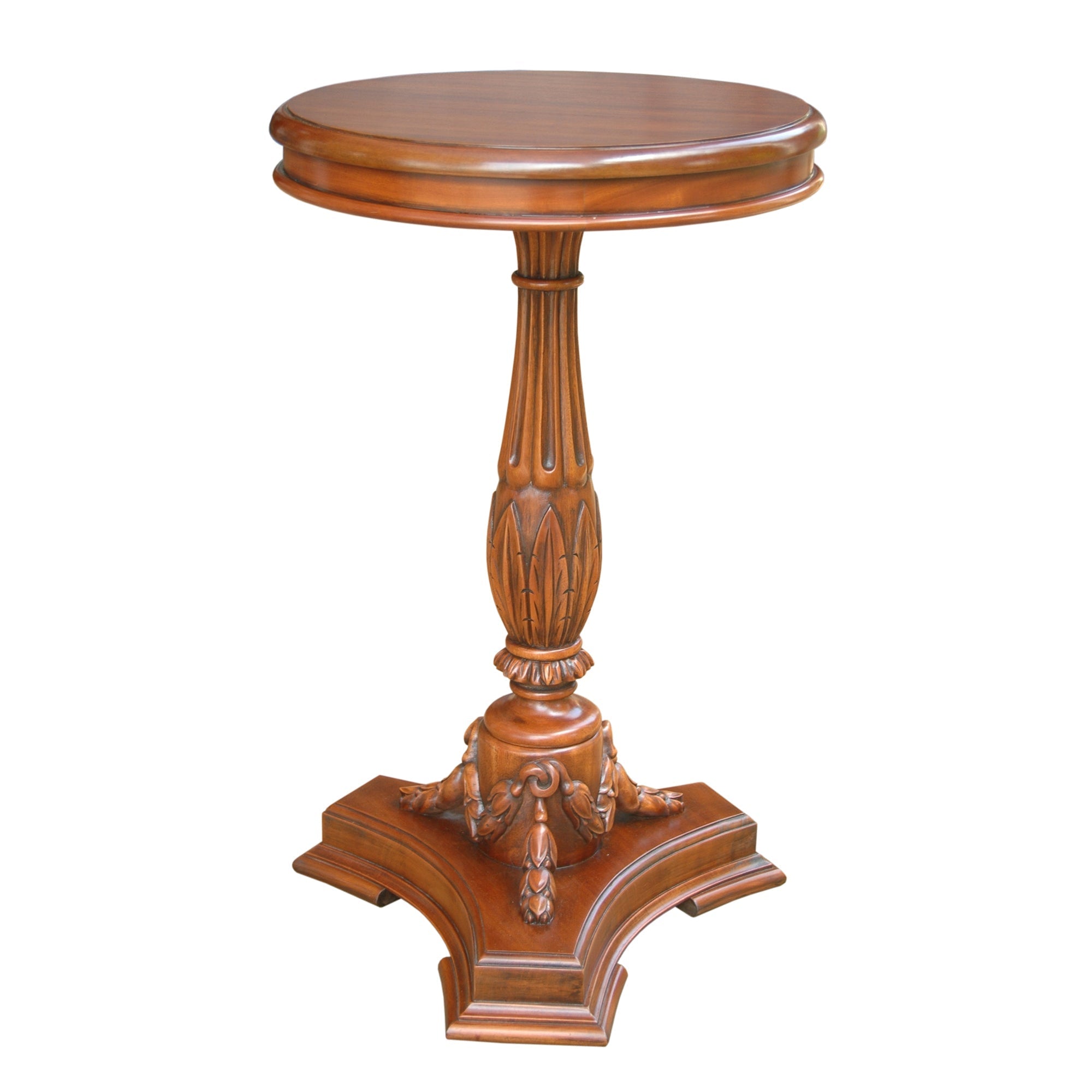 OCCASIONAL FLOWER SIDE TABLE - Clinch River Fishing USA