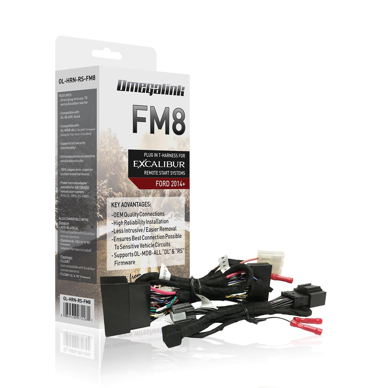 Omegalink Plug&Play HarnessCovers Select Ford Vehicles; 2014-2024 - Clinch River Fishing USA