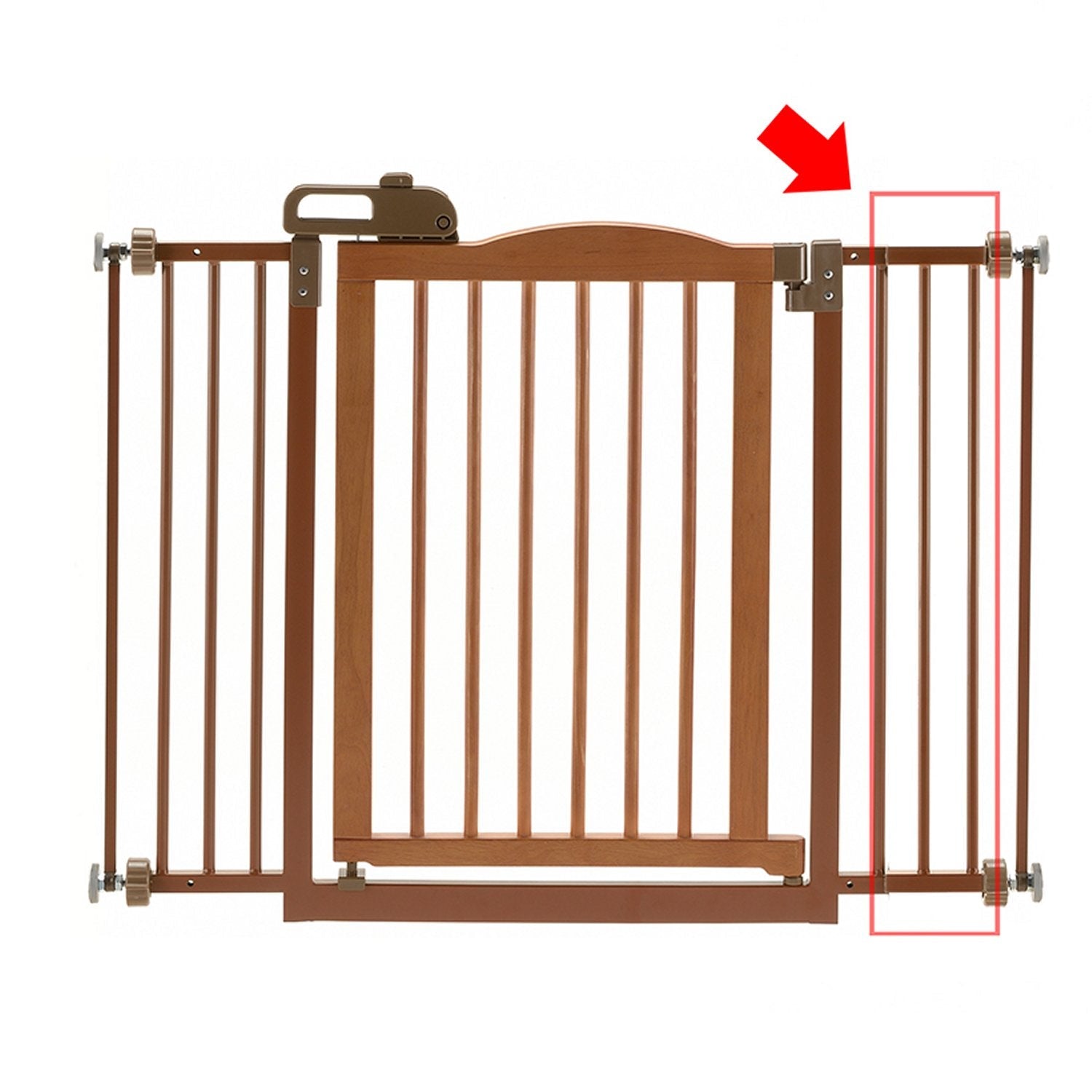 One - Touch Gate II Extension in Brown - Clinch River Fishing USA
