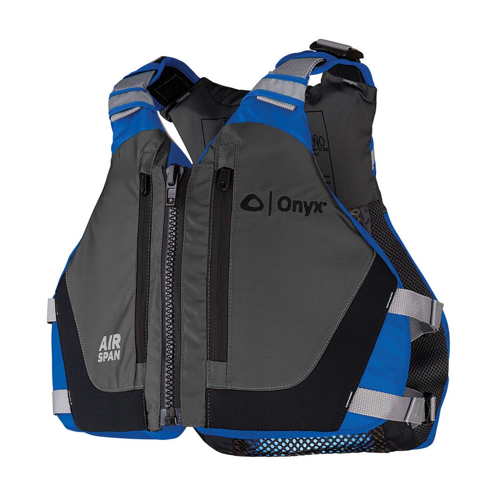 Onyx Airspan Breeze Life Jacket - M/L - Blue - Clinch River Fishing USA