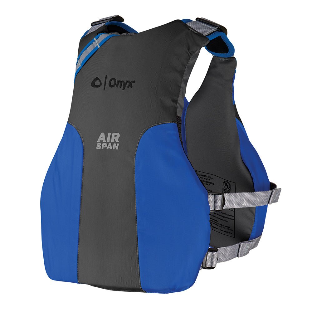 Onyx Airspan Breeze Life Jacket - XL/2X - Blue - Clinch River Fishing USA