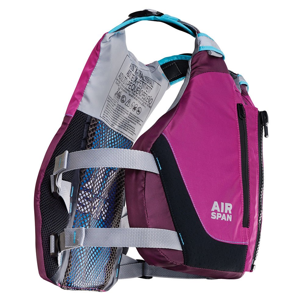 Onyx Airspan Breeze Life Jacket - XS/SM - Purple - Clinch River Fishing USA