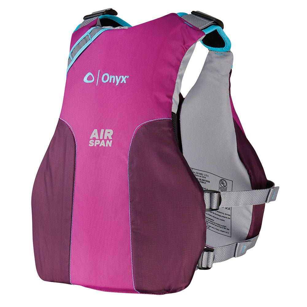 Onyx Airspan Breeze Life Jacket - XS/SM - Purple - Clinch River Fishing USA