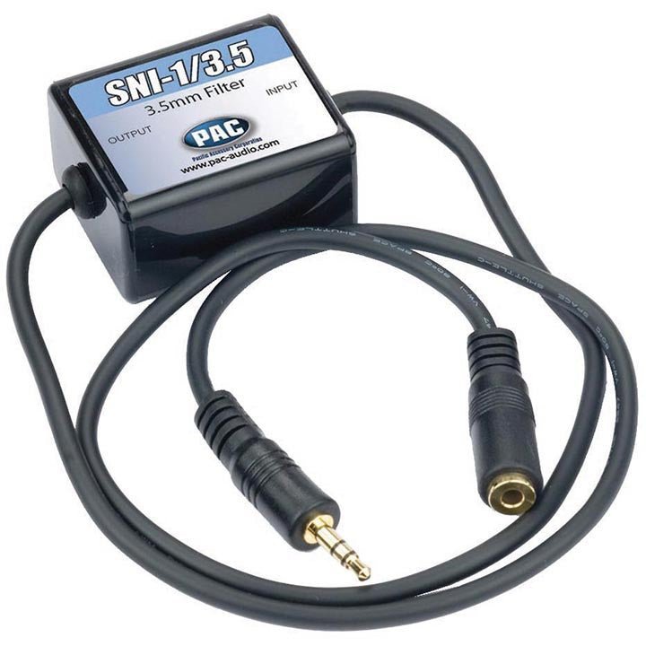 PAC Noise Filter for 3.5mm Aux. between audio source & radio - Clinch River Fishing USA