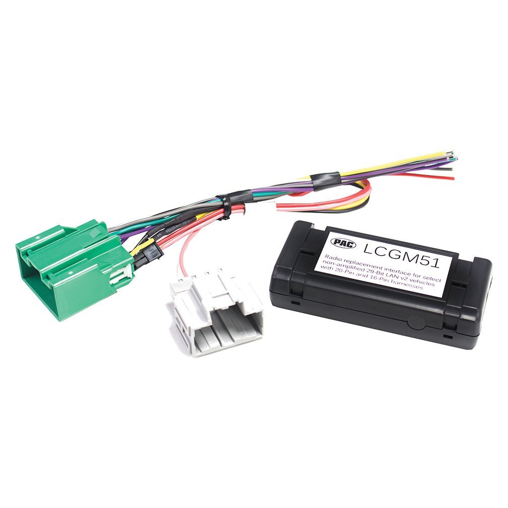 PAC Radio Replacement Interface for Non-Amplified GÇÖ14-GÇÖ19 GM LAN v2 Vehicles - Clinch River Fishing USA