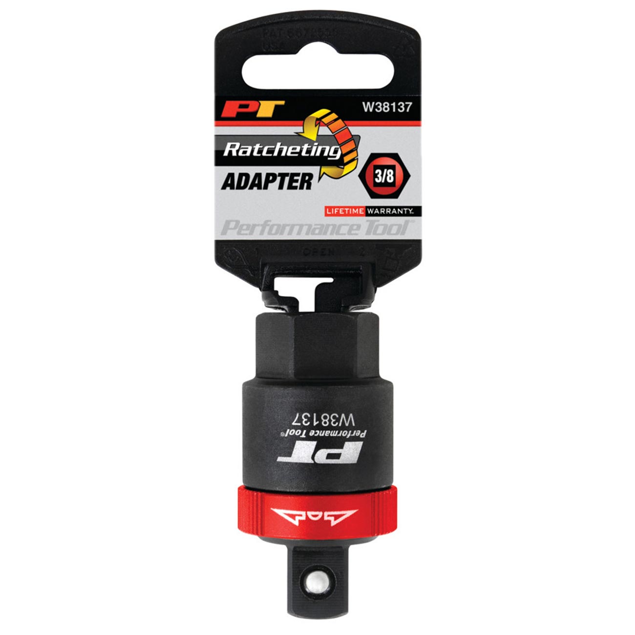 Performance Tool 3/8" Drive Ratcheting Adapter - Clinch River Fishing USA