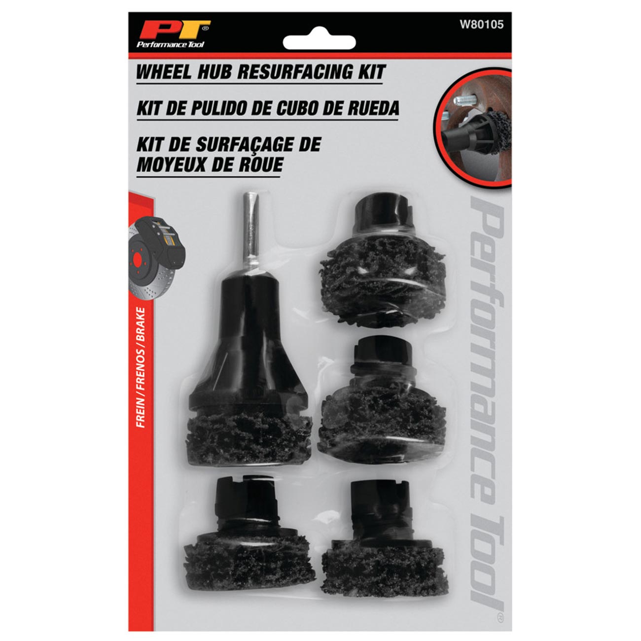 Performance Tool Wheel Hub Resurfacing Kit (6-Piece) - Clinch River Fishing USA