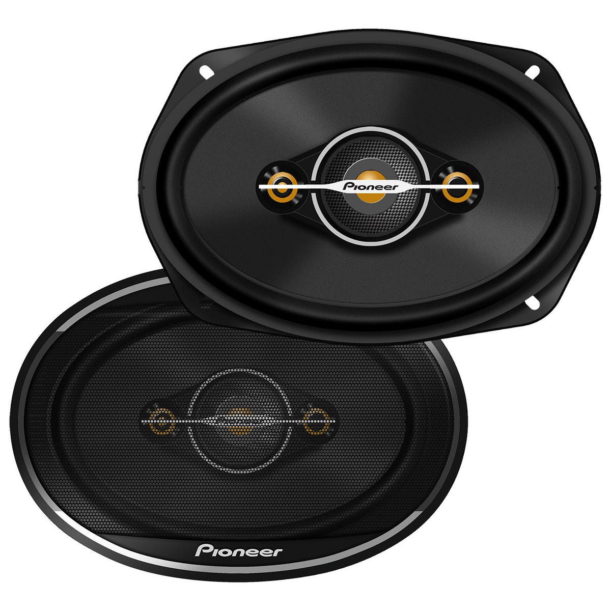 Pioneer 6x9GÇ¦ 4 - Way Full Range Speakers (Shallow Mount) - 450 Watts Max / 90 RMS (Pair) - Clinch River Fishing USA