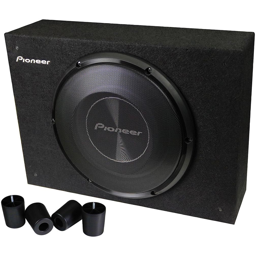 Pioneer Shallow Sealed Enclosure with 8" Woofer 700 Watts Max - Clinch River Fishing USA