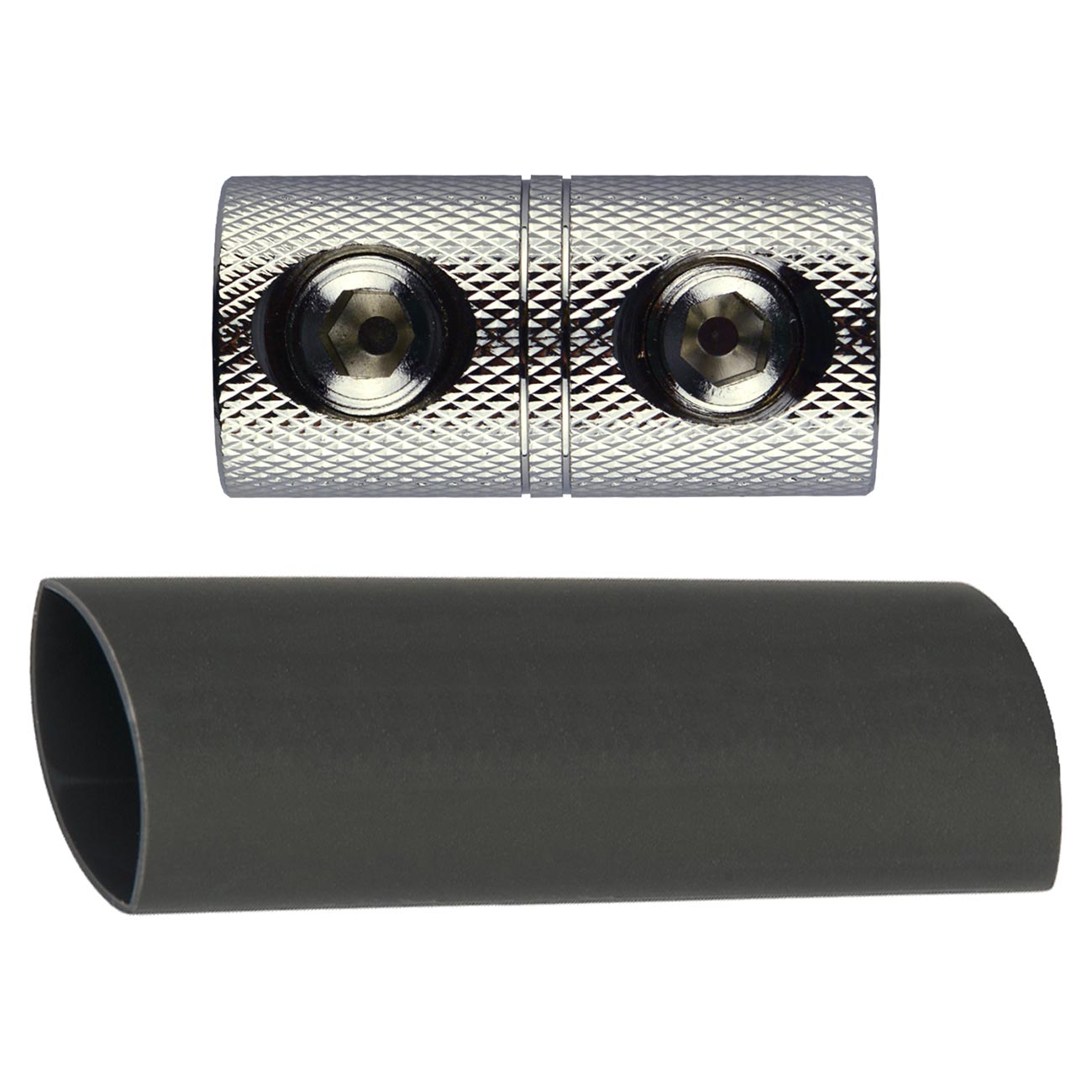 Pipeman's Installation Solution 0 Gauge Coupler - Nickle Plated Finish with Set Screw - Clinch River Fishing USA