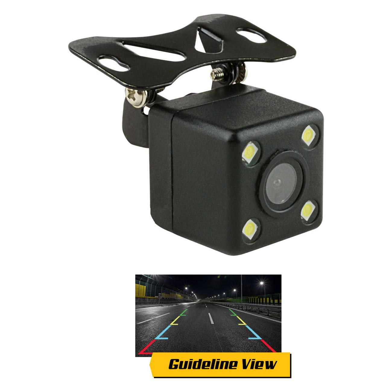 Pipeman's InstallSolution Car Review Camera 4 LED Lights with Guideline View - Clinch River Fishing USA